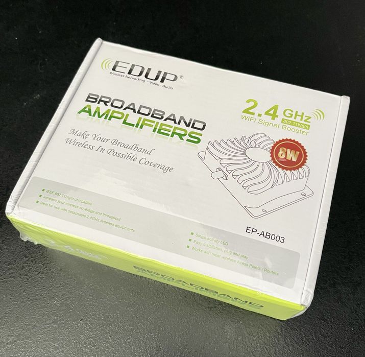 EDUP 10, 8, 4W Wi-Fi підсилювач 2,4 ГГц усилитель бустер дрон
