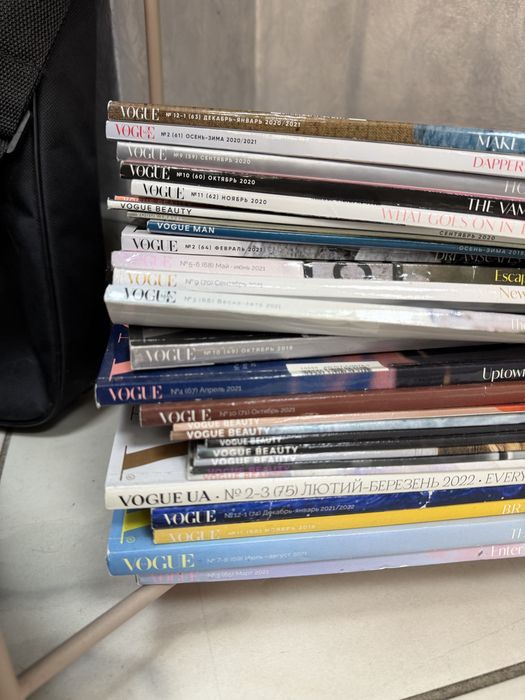 Журнали Vogue 29 штук українські