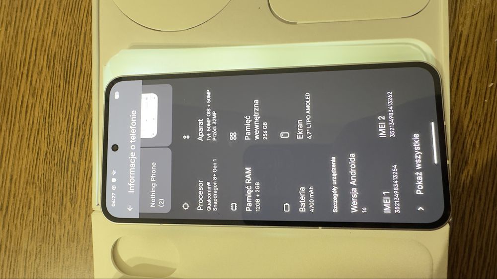 Nothing phone 2 12/256GB