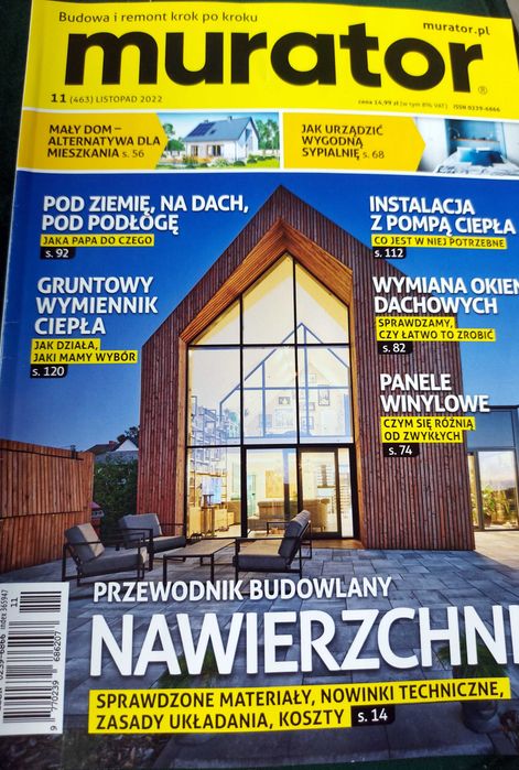Pakiet Magazynu Murator. Wydanie od numeru 12/2020 do 4/2023. 29 egz.