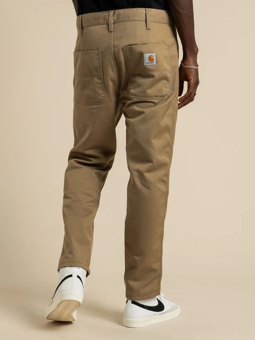 Штани Carhartt Abbott pant вільні брюки бежеві весняні легкі робочі work wear р28 ХС-С прямі