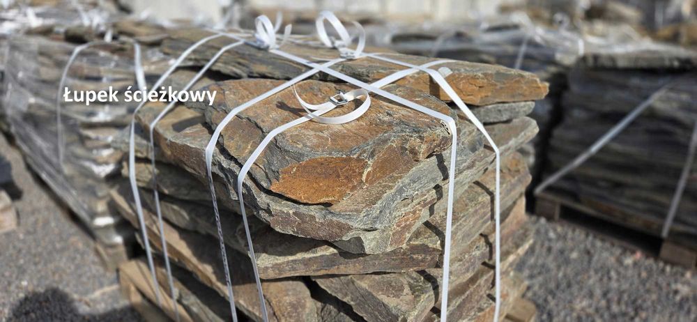 Kamień ścieżkowy, Łupek wielkopłytowy, Kamień elewacyjny, kamień na skalniak Lublin