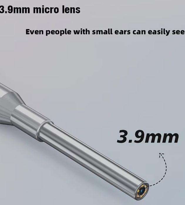 Эндоскоп Kerui P60, с зондом, камера 3,9 мм