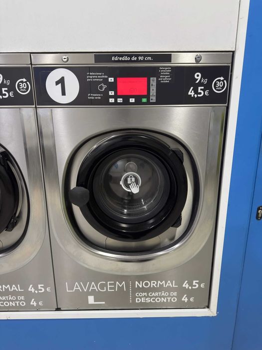 Lote 5 Máquinas Lavandaria Profissional - Preço negociável