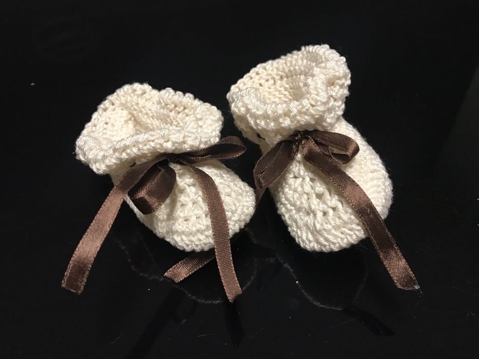 Пинетки тапочки кукольные длинна 7,5 см