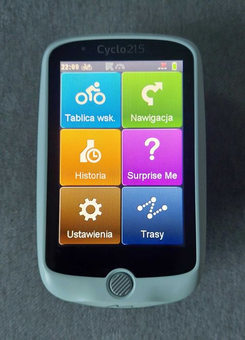 Nawigacja rowerowa MIO Cyclo 215