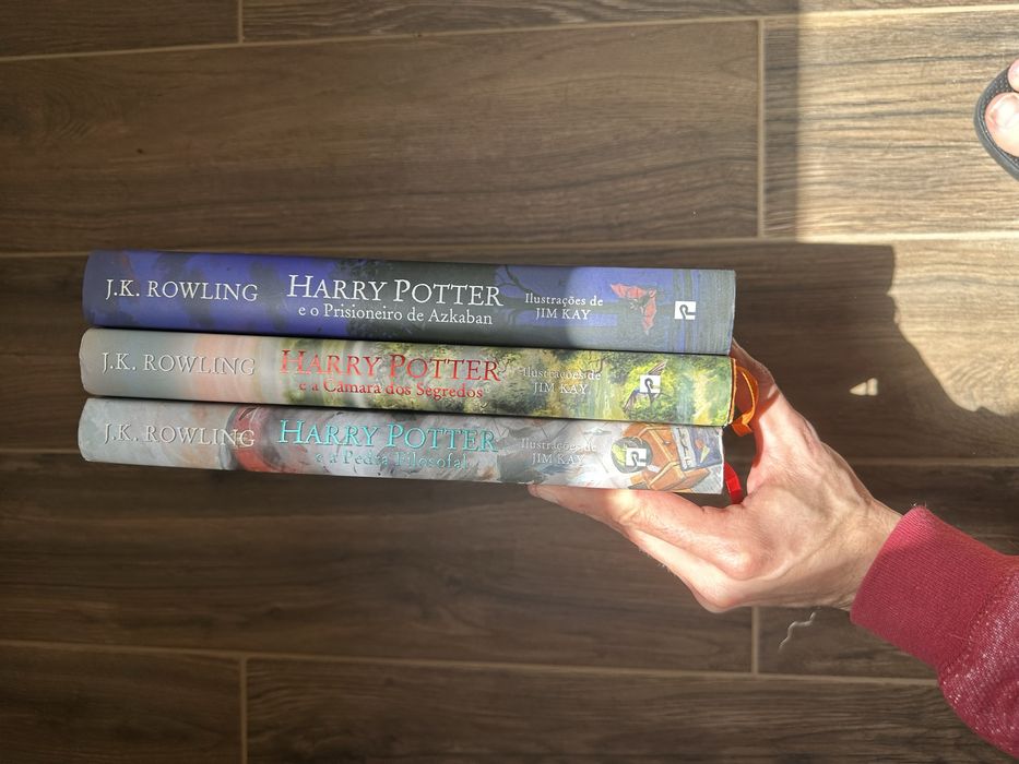Livros Ilustrados Harry Potter