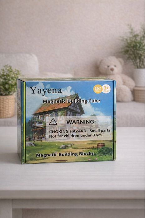 Minecraft магнітний конструктор – 162 деталі