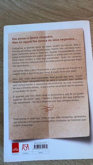 Nick Alexander - Tudo o que não dissemos