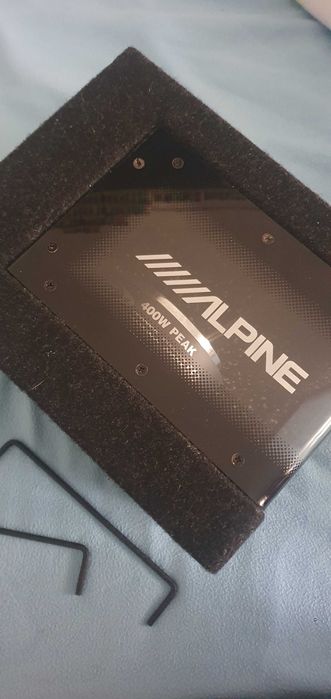 subwoofer alpine 400w NUNCA USADO