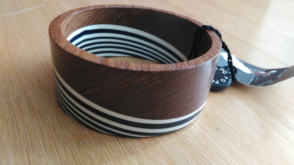 Pulseira de madeira Purificacion Garcia
