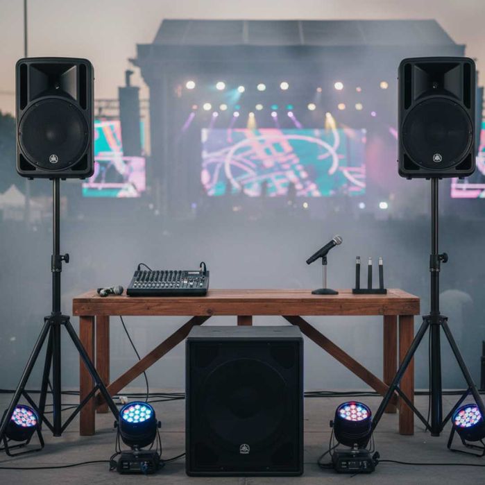 Aluguer som para Festas, eventos e workshop.