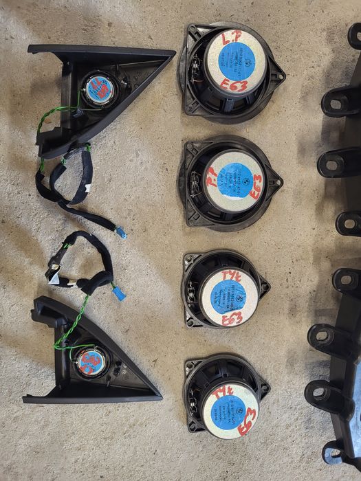 Głośniki HIFI Komplet bmw 6 m6 e63