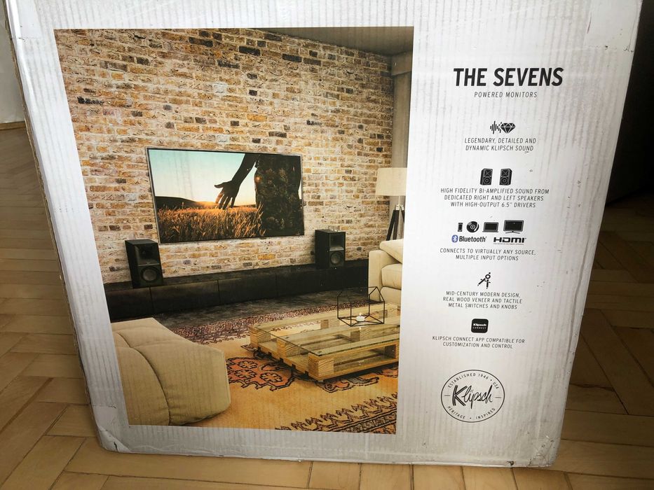 Активна акустична система Klipsch The Sevens Black