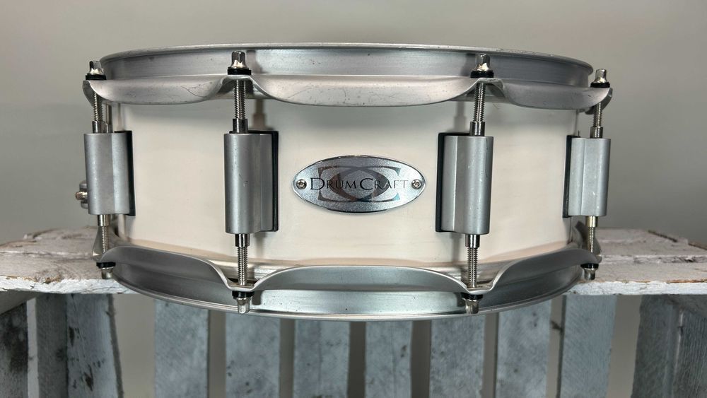 Werbel DrumCraft Series 8 14"x5" Maple - White Satin