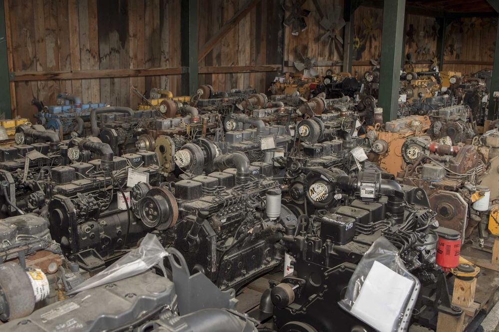 Silnik spalinowy - Case 6T-590