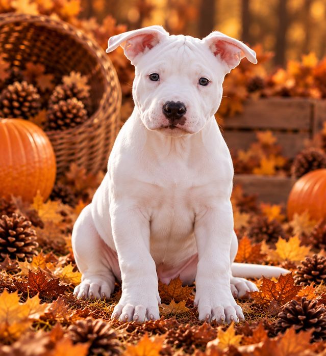 Śliczna i rodzinna suczka Amstaff!