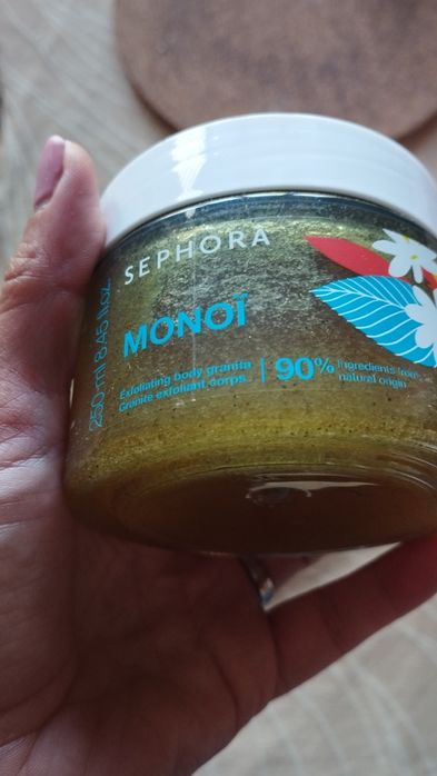 Boiões Sephora esfoliante e hidratante