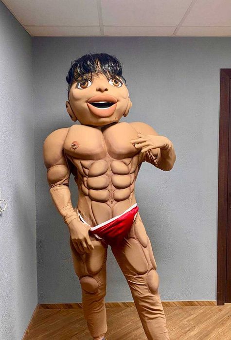 Жартівливий стриптизер, аніматор Джоні, привітання