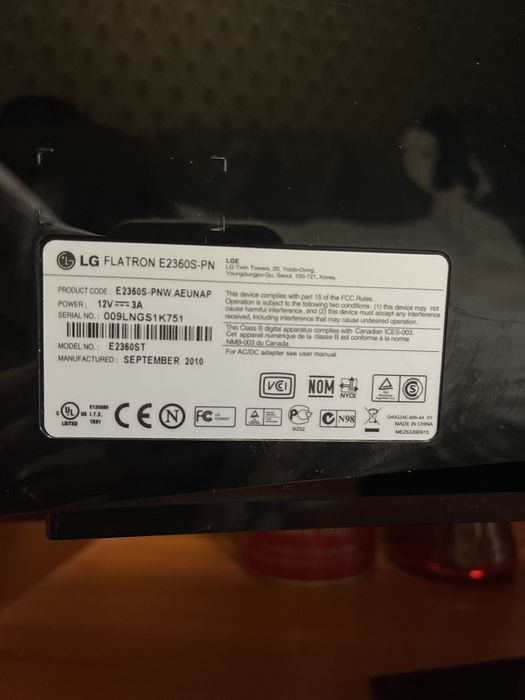 Монітор LG Flatron E2360S-PN (23”)