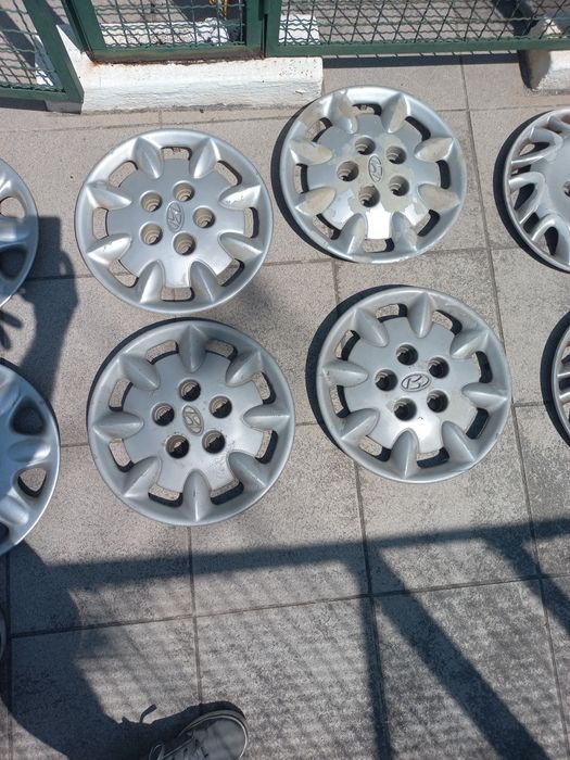 Jogo de 4x tampoes 14 calotas peugeot opel fiat hyundai seat ford citr