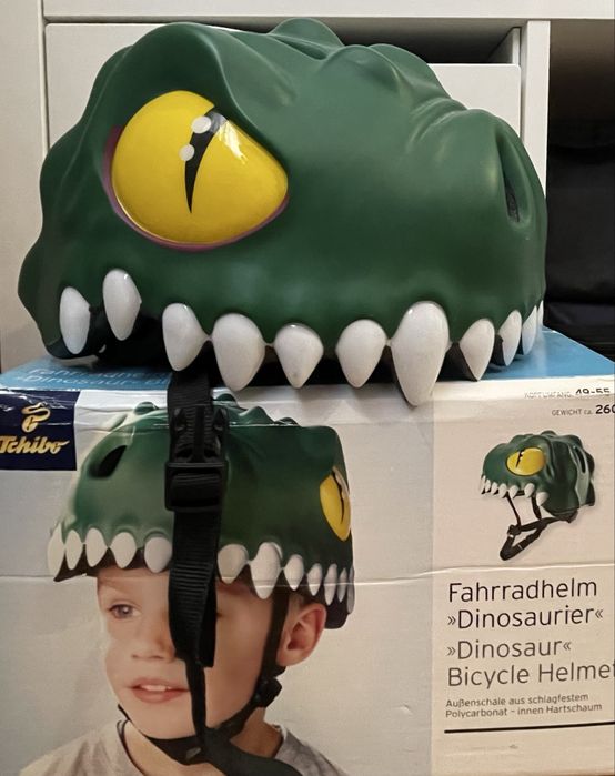 Шлем дитячий динозавр Tchibo  48 - 55 см