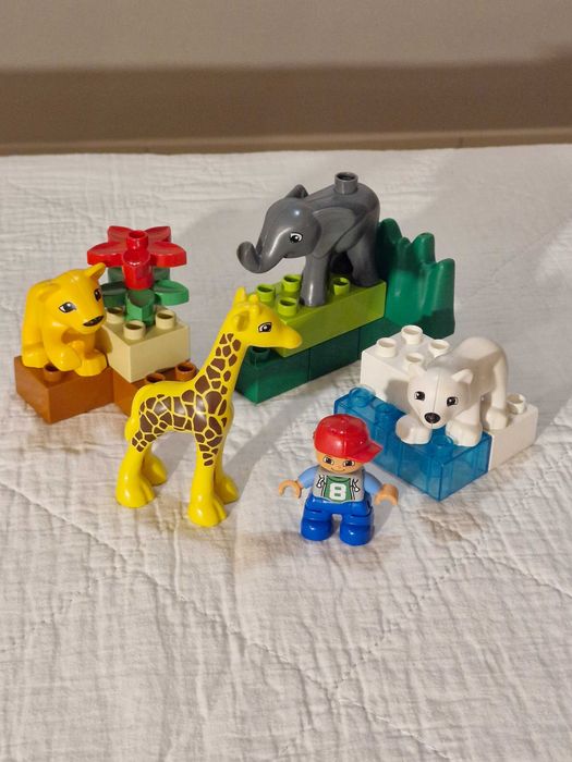 LEGO DUPLO 4962 Małe zoo - sympatyczne ZWIERZĄTKA i ich opiekun