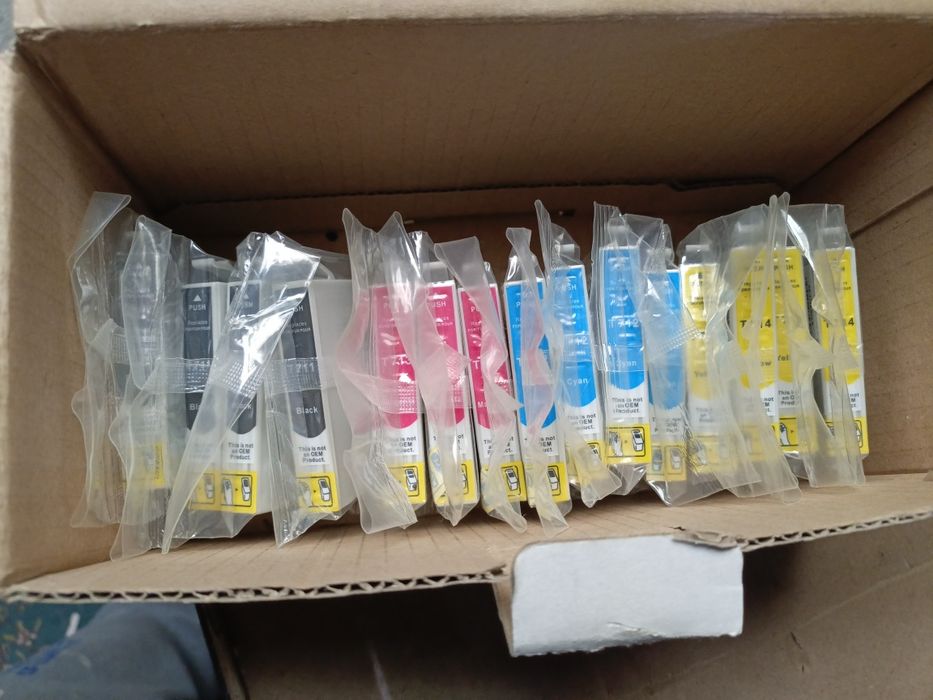 15 szt Tusz Epson T0711 T0712 T0713 T0714 T711-714 Sx115 sx215 sx415