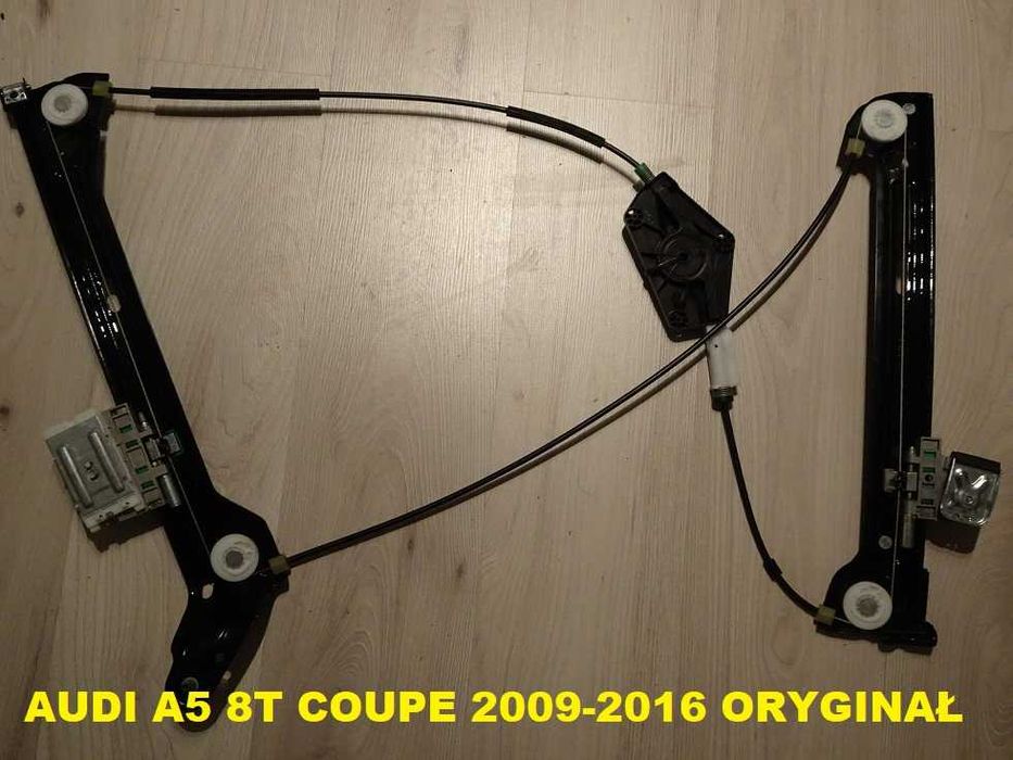 Audi A5 Coupe 8T0837462C 2009-2016 Oryginalny Podnośnik Mechanizm Szyby Przód Prawy [6e]