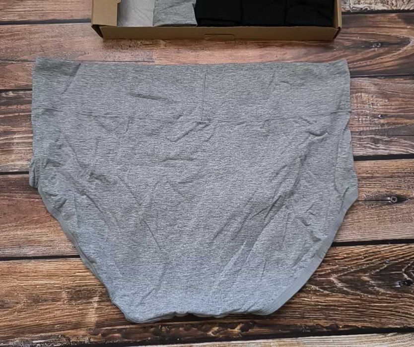 5 pak Majtki damskie wysoki stan bawełniane 3XL