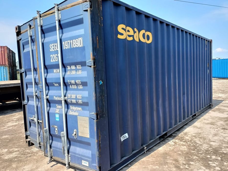 Kontener morski magazynowy budowlany 20DV 6 metrowy