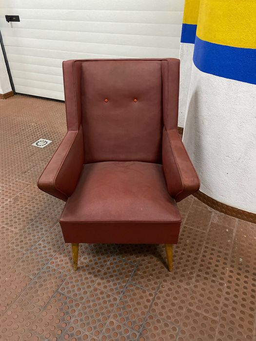 Cadeirão Bauhaus Design Anos 30 Alemanha Vintage Modernistas