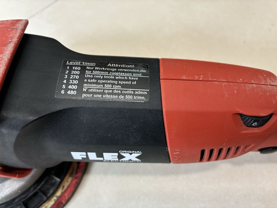 Polidora máquina polir roto-orbital Flex XC3401 VRG – Quase Nova!