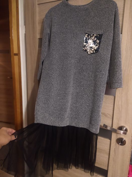 Tunika z tiulowym dołem