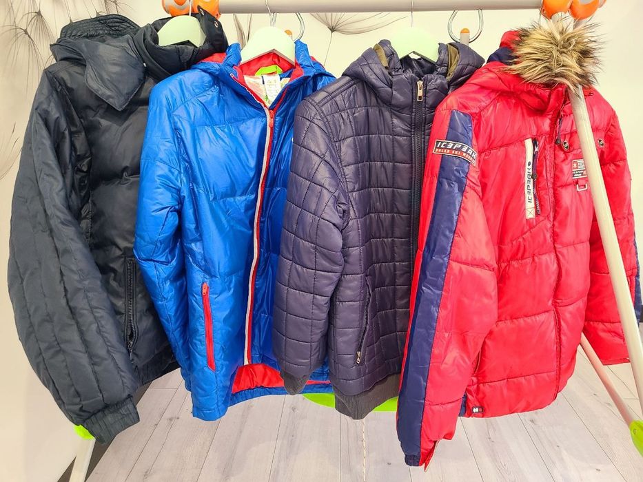 Фірмова пухова курточка на хлопчика 11-15років Nike  , adidas , Icepea