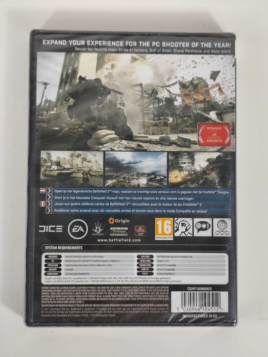 Battlefield 3 Back to Karkand PC Jogo Selado