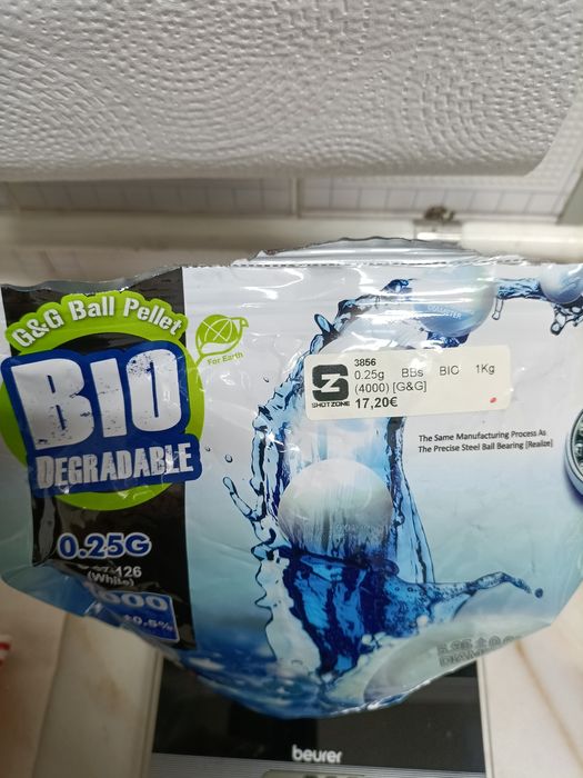 Bb 0.25g biodegradavel