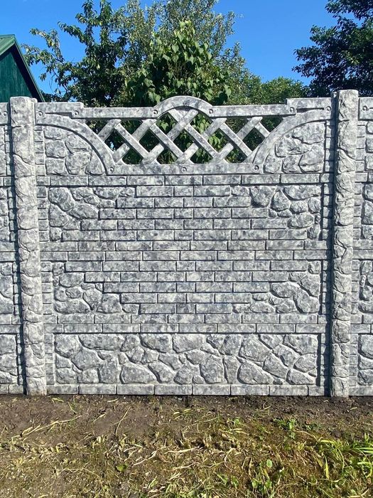 Паркани. Кольорові паркани, Еврозаборы, Заборы Гранилит, тротуарная и