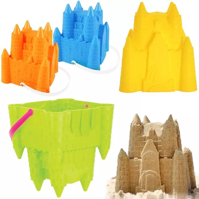 Wiaderko zamek do piasku