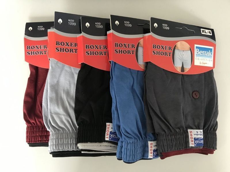 Мужские трусы боксеры Berrak Турция 100% Хлопок | семейные трусы