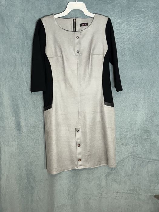 Elegancka sukienka a’la zamszowa Midori