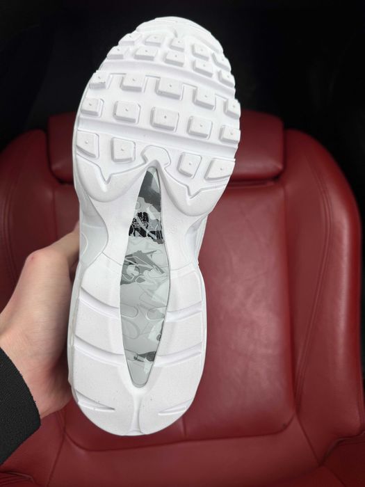 (ОПЛАТА ПІСЛЯ ОГЛЯДУ)Nike Air Max 95 Corteiz White Найк Аір Макс 95