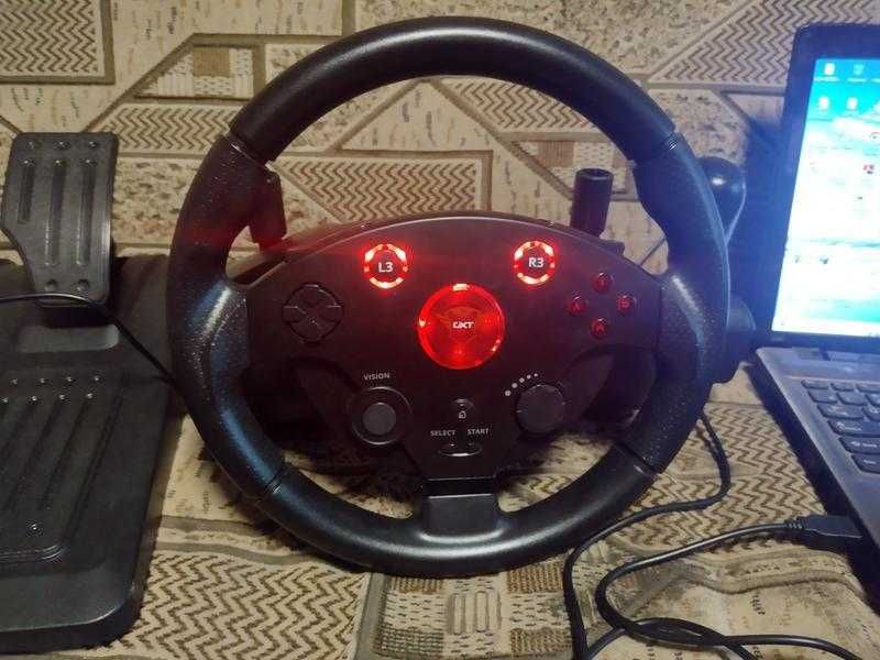 Игровой руль Trust GXT 288 Racing Wheel PC/PS3