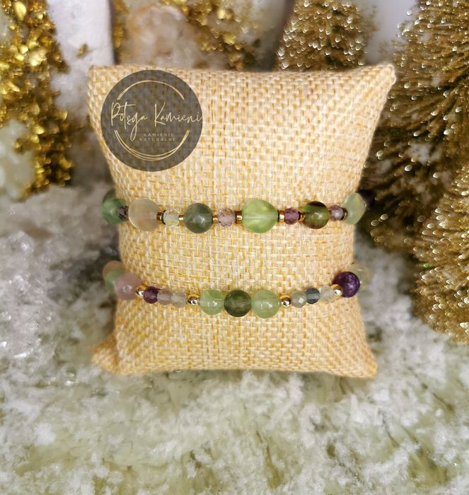 Bransoletka Fluoryt - na prezent