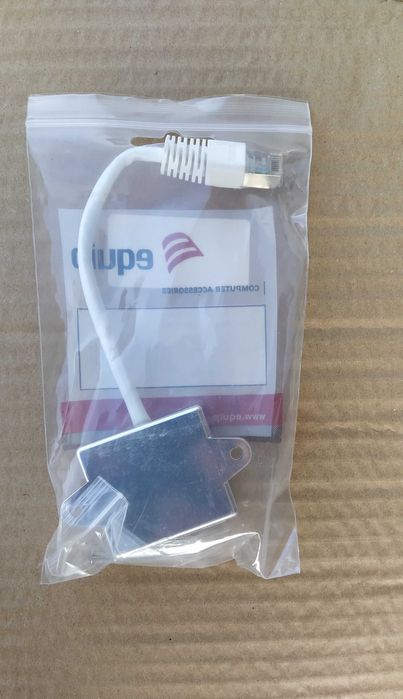 Splitter de Rede RJ45 – CAT.5E - Novo