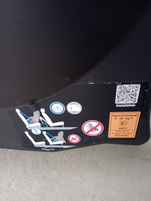 Fotelik Britax Romer Max-way 9-25kg