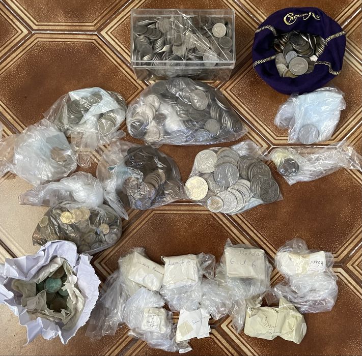 Moedas variados Paises