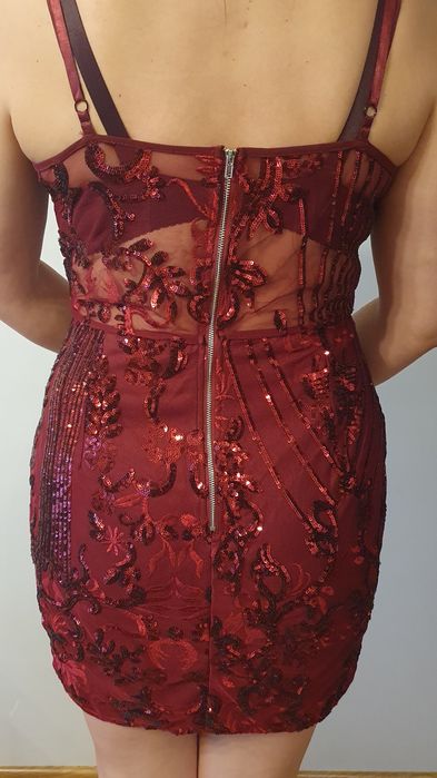 Sukienka cekinowa XL