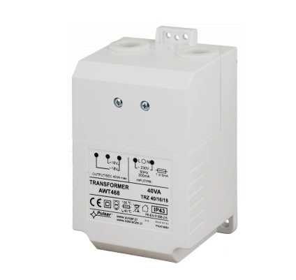 PULSAR Transformator TRZ 40VA/16V/18V