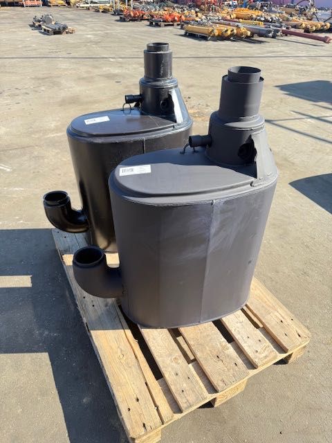 CNH case new holland steyr nowy tłumik do dużego ciągnika